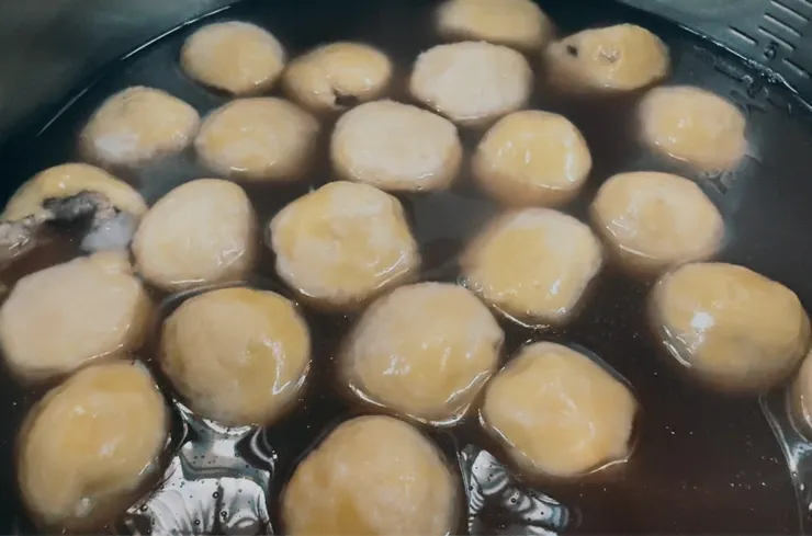 小米樹豆鹹湯圓