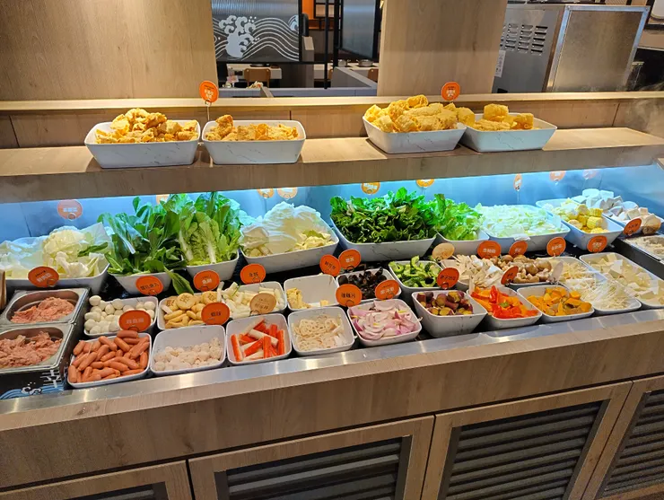 蔬食自助吧