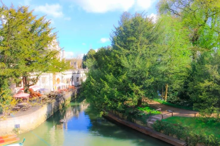 牛津街景−莫得林學院(Magdalen College)