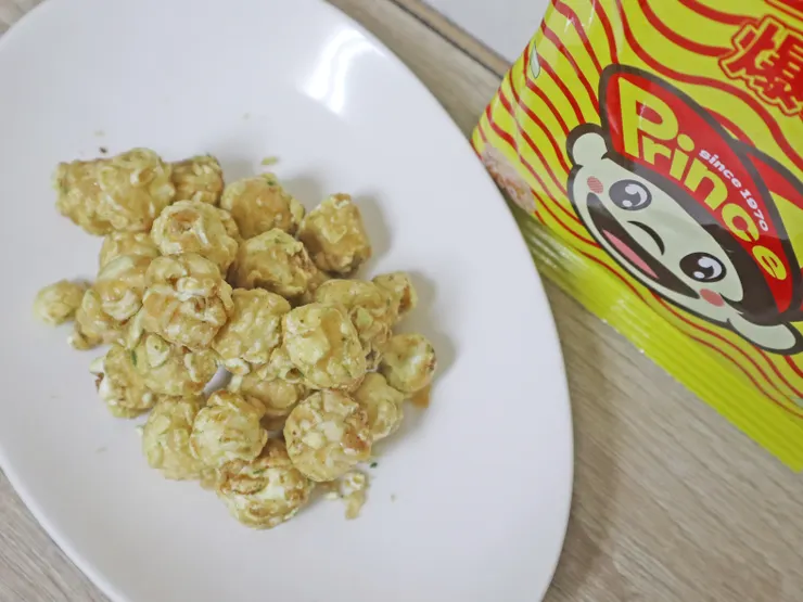 卡滋爆米花 X 小王子脆麵。