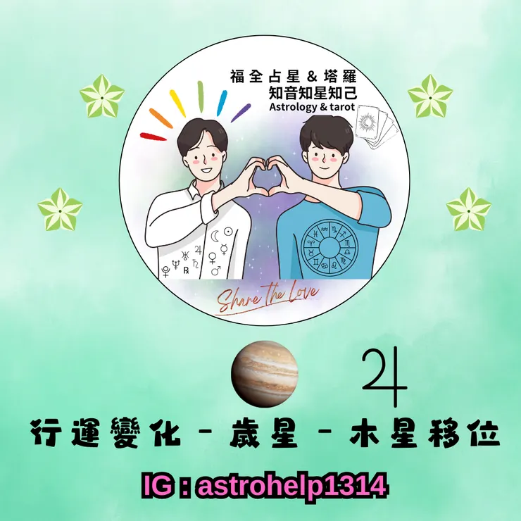 行運行星移動-木星雙子