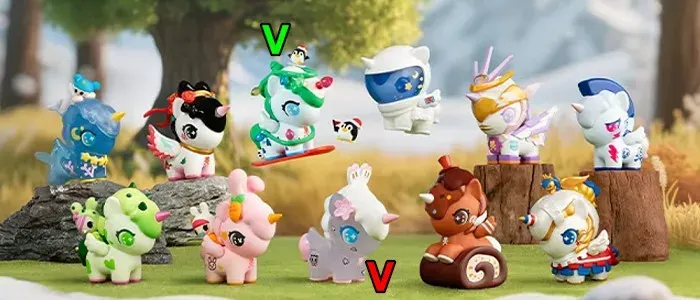 TokiDoki四季有時經典復刻系列盒玩