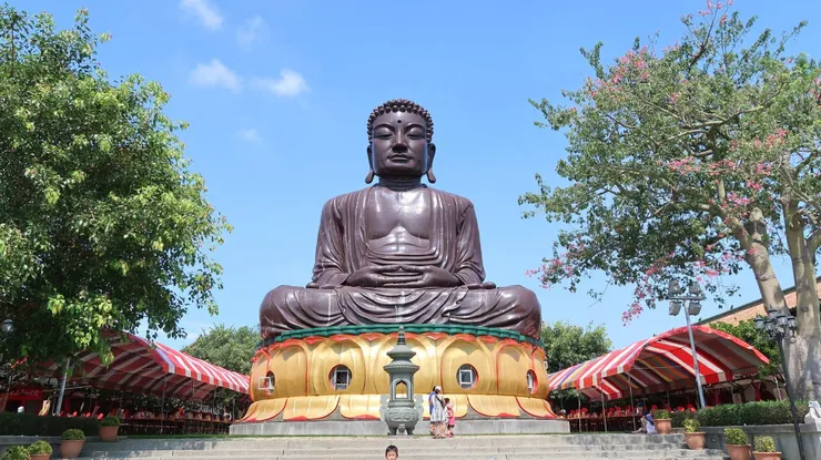 八卦山上的大佛