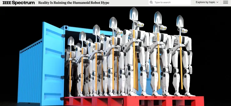 Reality Is Ruining the Humanoid Robot Hype