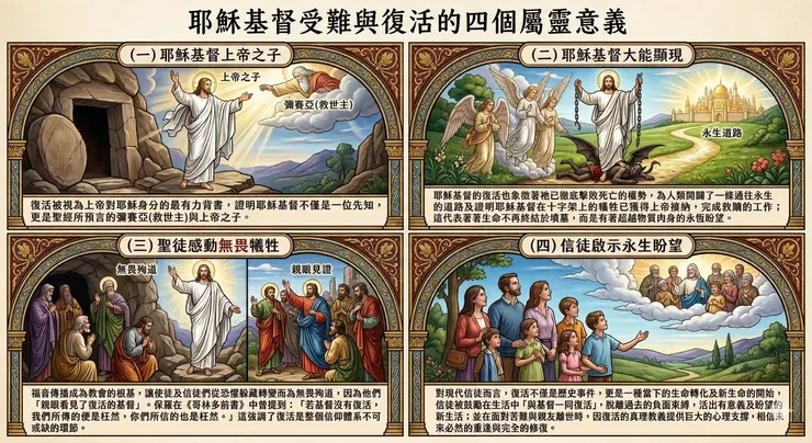 耶穌受難與復活的四個屬靈意義