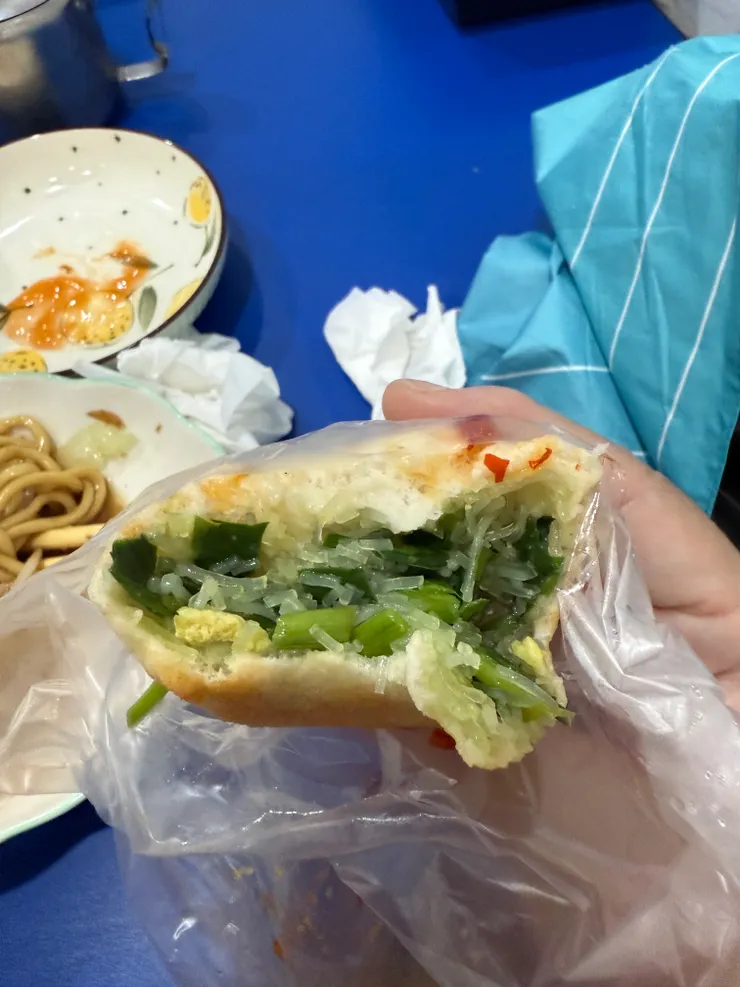 蛋白質跟韭菜粉絲的比例不符合我的標準