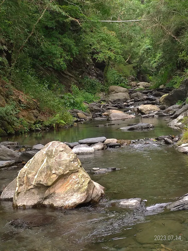 錯石曲流綠清冷