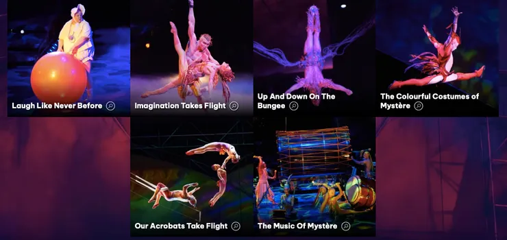 Mystere秀（圖片來源：官網）