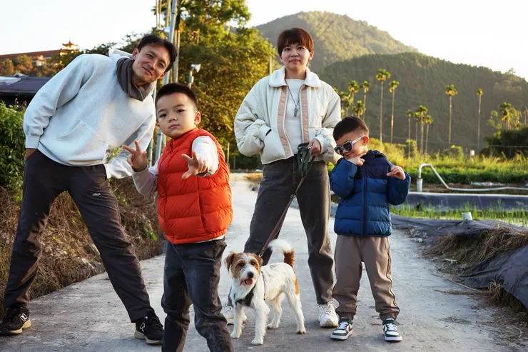 2024．我們埔里住處旁的田間