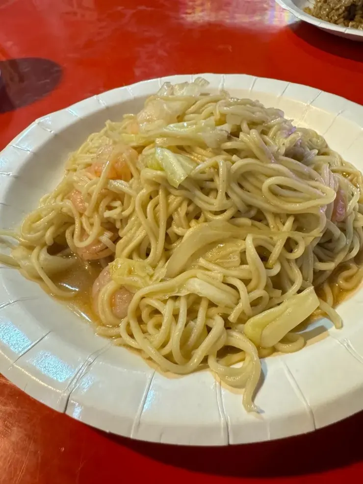 蝦仁炒麵