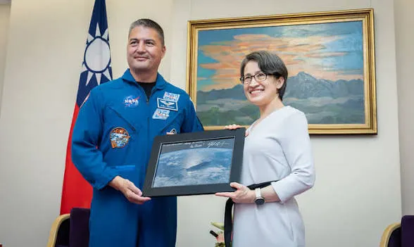 林琪兒（Dr. Kjell Lindgren）拜會蕭美琴副總統