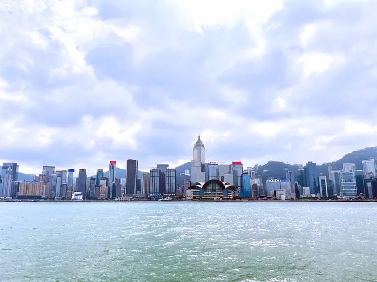 香港-維多利亞港||白天
