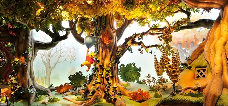 小熊維尼獵蜜記（圖片來源：東京迪士尼）