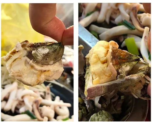 第一次嚐鮮～ 藤壺，口感有點像螃蟹肉。