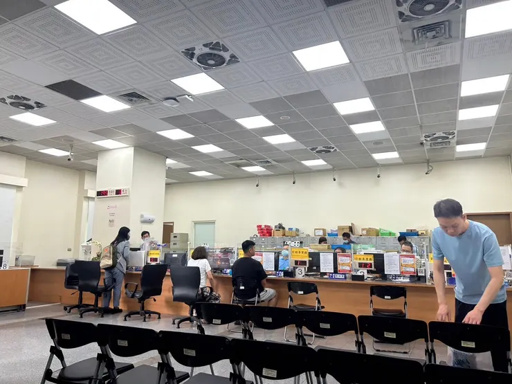 現場等候速度很快