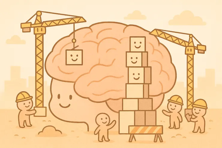 孩子的記憶,就像一場腦內施工