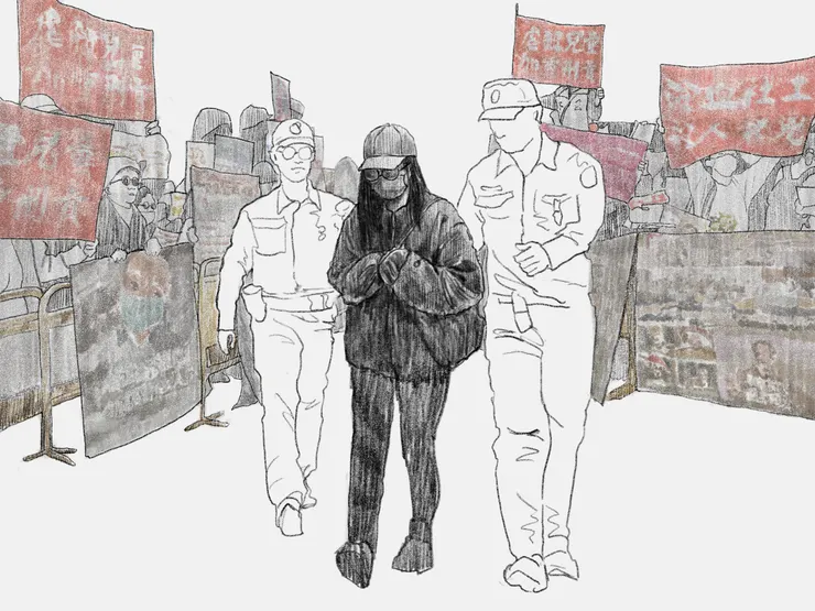 台灣首位社工遭判過失致死，陳尚潔一審判刑2年 (插畫／陳靖宜)