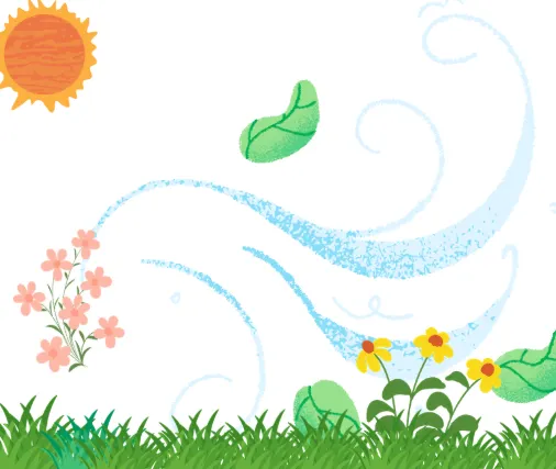 (圖一) 感受大自然的美好