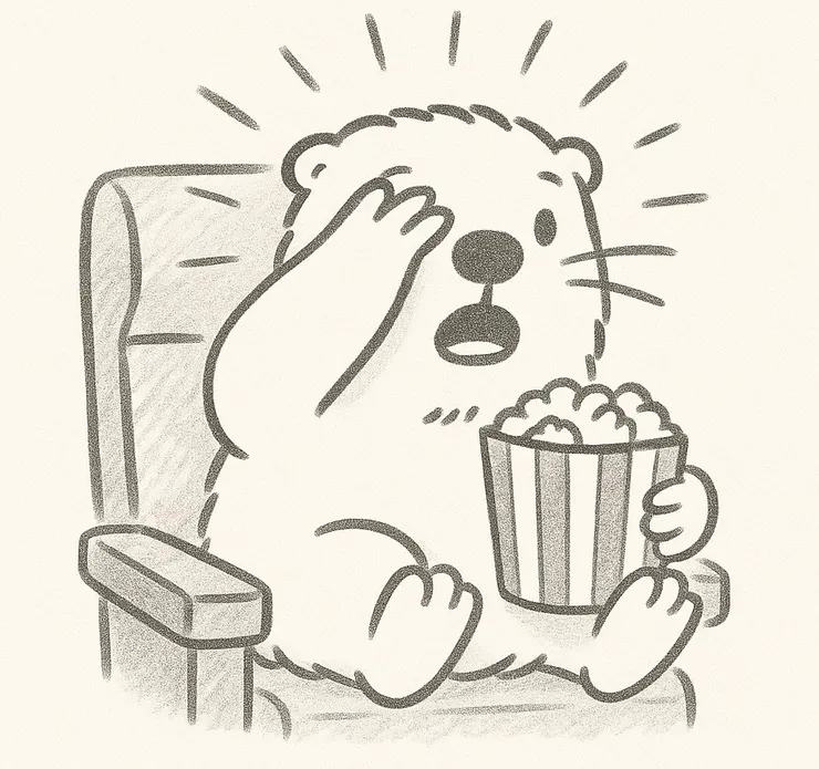 AI的遮眼睛是，遮一眼，另一眼還在看🫣