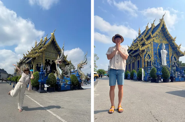 Rong Suea Ten Temple (藍廟)。
