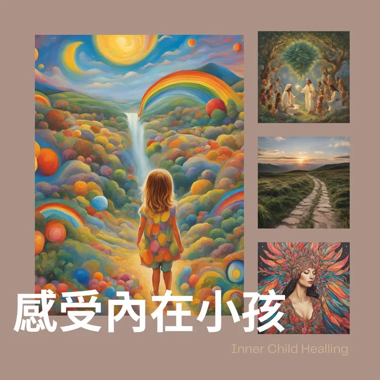 AI生成圖,內在小孩