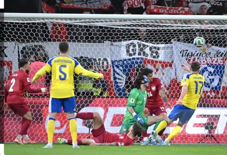 約基里斯近門破網助瑞典險勝3:2