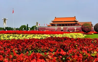 秋 望 — 红朝七十年诞庆有感