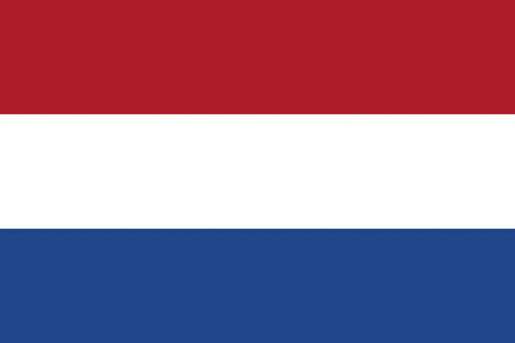 荷蘭國旗(來源：維基百科)