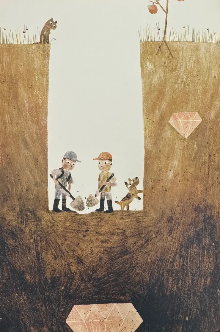 在堅持一下就能得到你想要的，但如果一開始選對目標，很快就能得到，只是往往更大的奇妙是在後頭