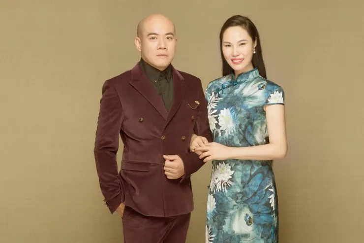 圖說：楊宗發老師（左）王彩妹老師（右）夫妻攜手打造的天堂之眉，提供專業美容與按摩服務雙重享受。（圖／天堂之眉）