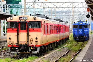 古樸的國鐵急行色是許多人追逐的焦點