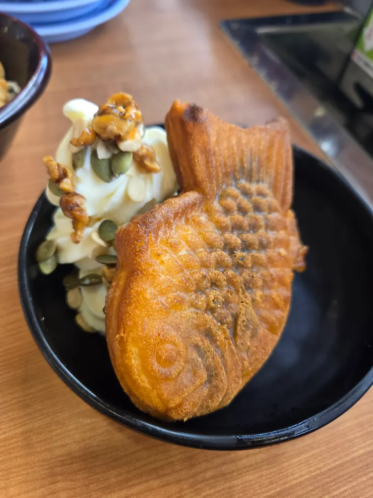 原來雕魚燒是用炸的喔！？