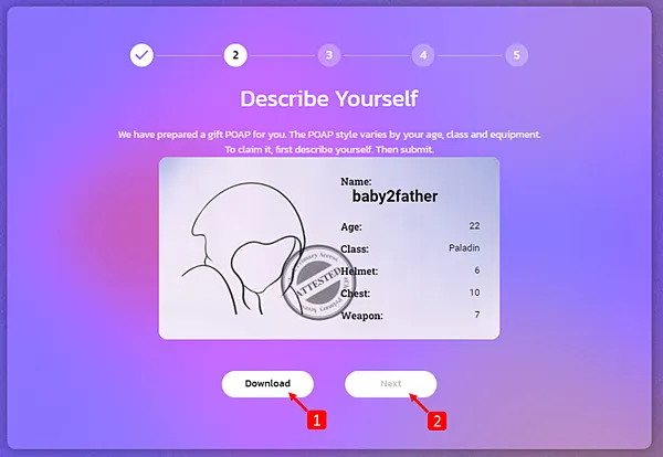 zCloak Network｜免費領取POAP教學 @ zkID App