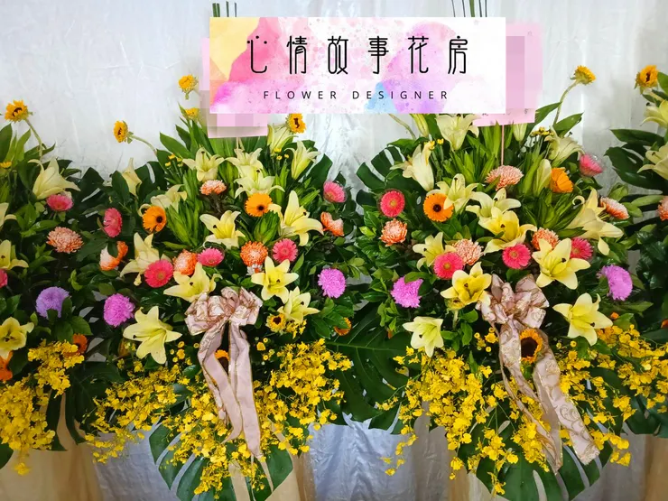 台南安南區最大羅馬柱花店｜心情故事花房｜新鮮花材、快速送達、專業服務