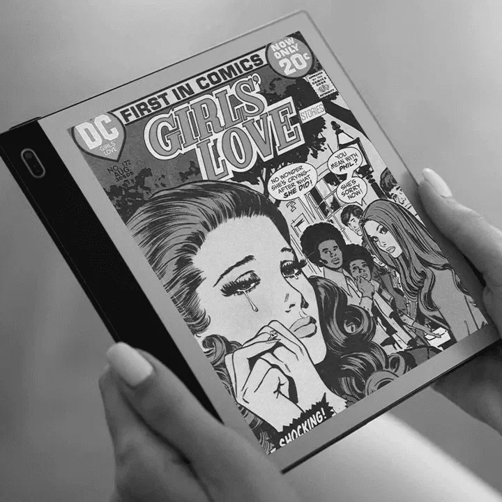 Bigme Galy慘遭Bigme團隊放生。翻攝自Goodereader