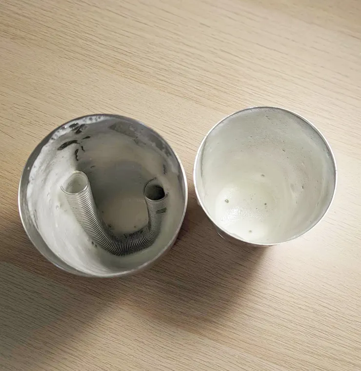 Dry Shake後的綿密蛋白泡沫