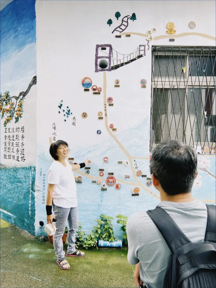 造訪漫步於富興村太平街的彩繪巷弄