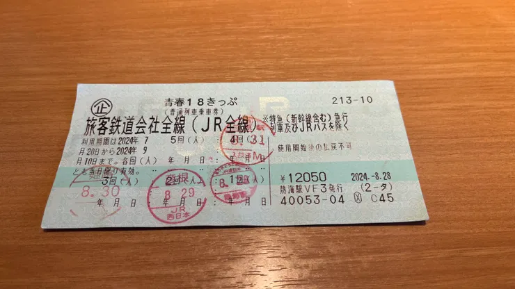 謝謝他5天的陪伴。