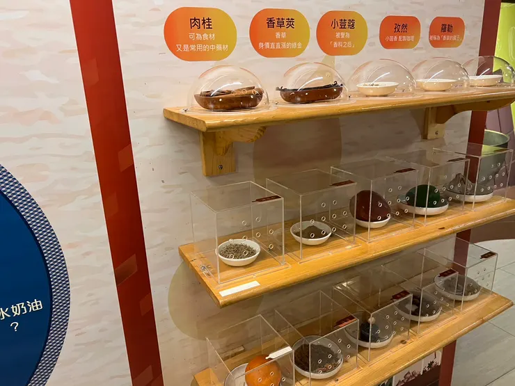 餅乾介紹觀光走道1