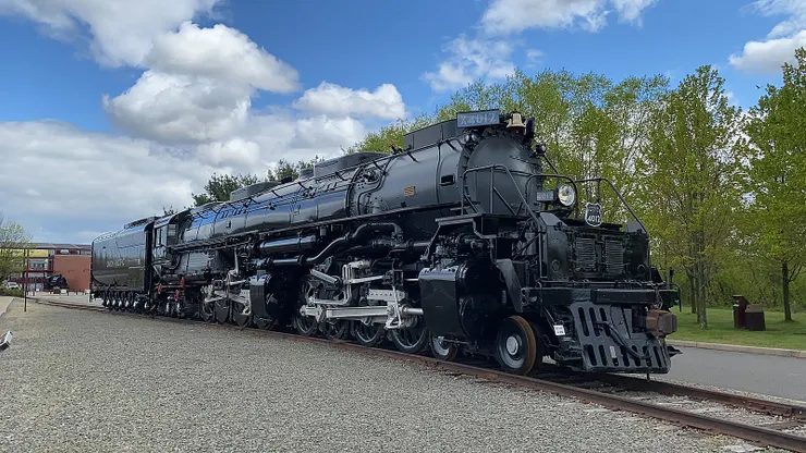 聯合太平洋鐵路大男孩4012號 其屬於4-8-8-4型蒸氣機車 圖源:Fan Railer