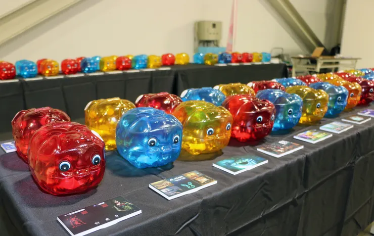 投票活動的小豬撲滿