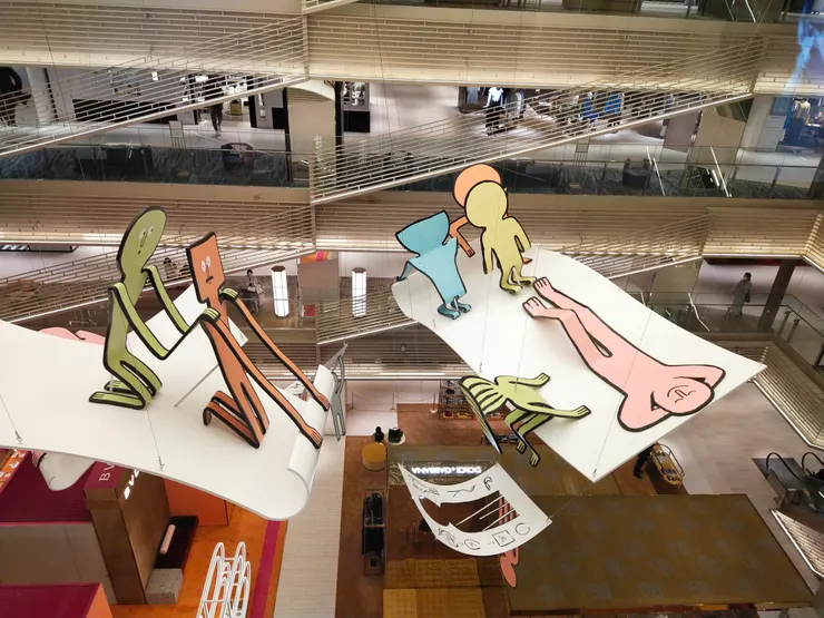 法國插畫家Jean Julien的紙人創作