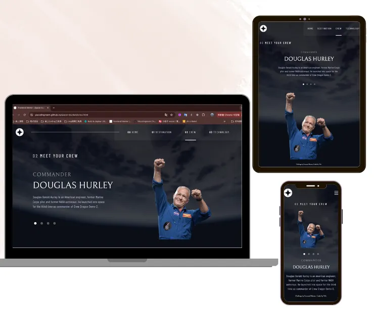 這個大叔原本在手機版上方，平板的部分跑到了下方，電腦版又跑去右邊