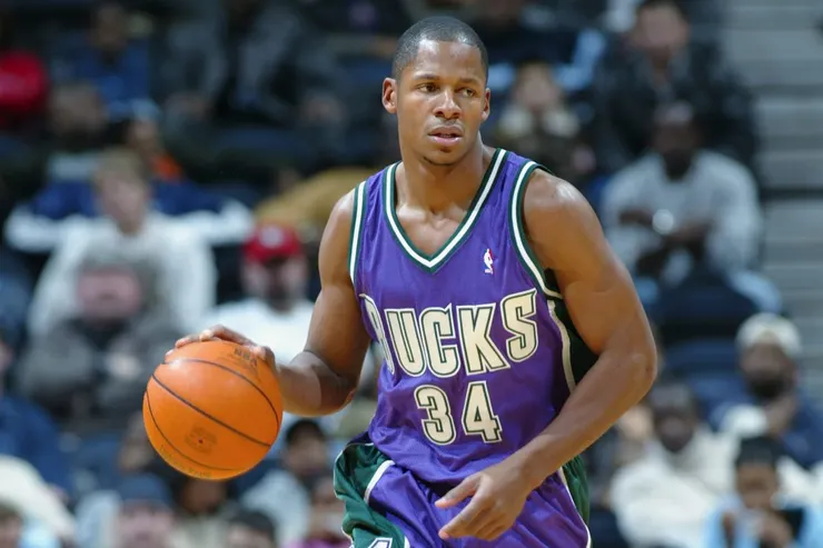公鹿時期的Ray Allen