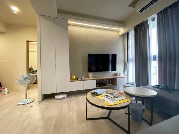 【台南室內設計】簡單好窩小宅2房1廳│60萬小資輕裝潢│全屋