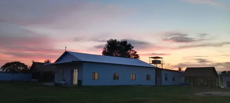 我们在柬埔寨的山村教會