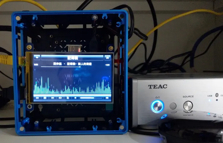 隨著音樂的律動而變化，視覺效果真不錯!