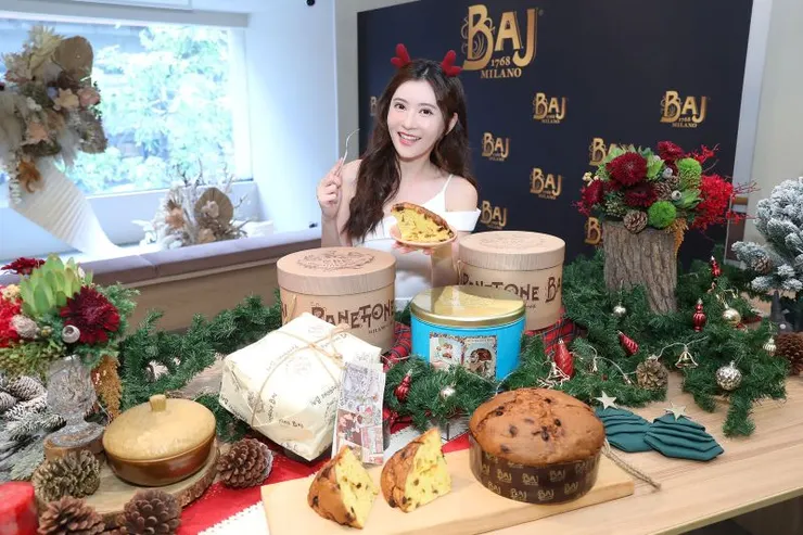 ▲BAJ潘妮朵尼耶誕糕是義大利耶誕節文化的節慶甜點，有團聚與祝福之意。