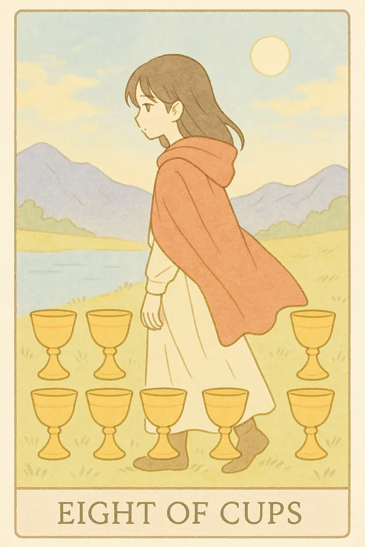 聖杯8（Eight of Cups）