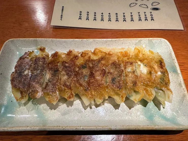 老闆自豪口味的餃子